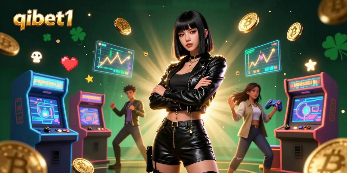 Engage with qibet1's thrilling experience of winning with Bitcoin in a vibrant casino setting.