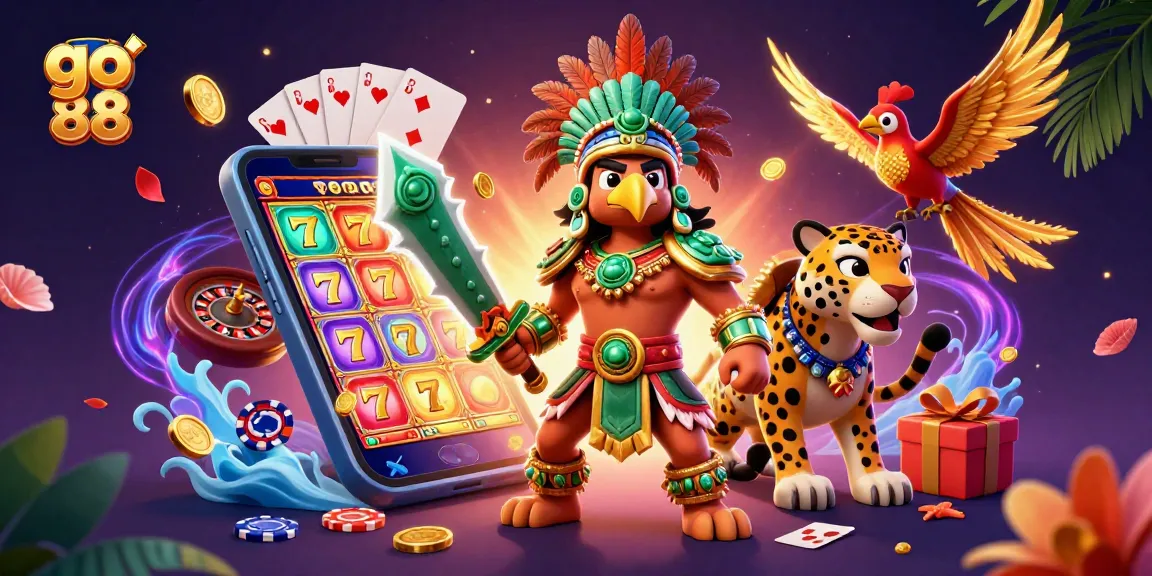 Spin vibrant slots and win with go 88 in a magical Aztec casino adventure.